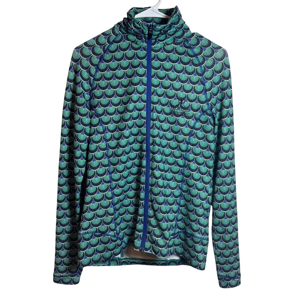 Peter Millar Womens S Full Zip Wicking Jacket UPF 50+ St. Andrews Links
